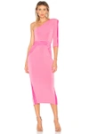 Zhivago Follow Me Dress In Fuchsia. In Rose