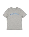 Woolrich Babies'  Toddler Boy T-shirt Grey Size 6 Cotton
