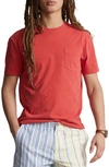 Polo Ralph Lauren Men's Newport Washed Pocket T-shirt In Evening Post Red