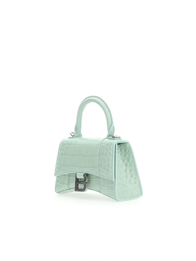 Balenciaga Satchel & Cross Body In Light Green