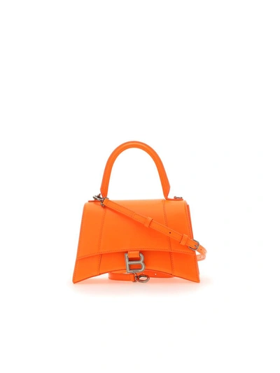 Balenciaga Satchel & Cross Body In Fluo Orange