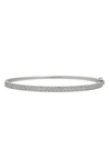 Bony Levy Audrey Diamond Bangle In 18k White Gold