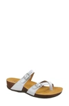 Sas Shelly Sandal In Pearl White