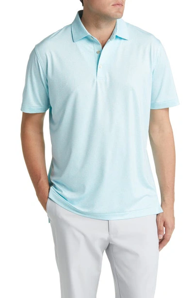 Peter Millar Dazed And Transfused Performance Jersey Polo In Celeste