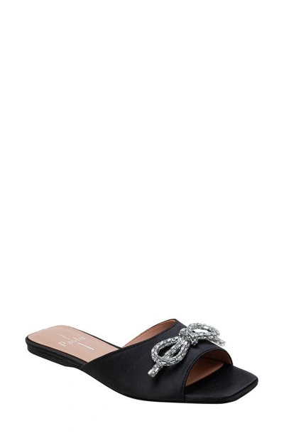 Linea Paolo Leigh Slide Sandal In Black