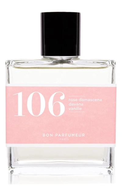 Bon Parfumeur 106 Damascena Rose, Davana & Vanilla Parfum, 0.5 oz