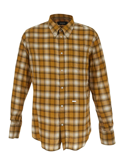 Dsquared2 Relaxed Dan Shirt In Multicolor