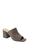 Lisa Vicky Ideal Open Toe Mule In Light Olive