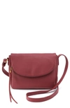 Hobo Fern Crossbody Messenger Bag In Red Pear