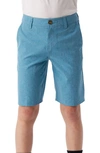 O'neill Kids' Reserve Heather Hyperfreak Hybrid Shorts In Bay Blue