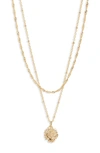 Kendra Scott Brielle Layered Necklace In Gold