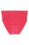 Wacoal Bsmooth High-cut Bikini Briefs In Pink Peacock