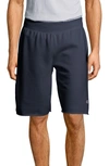 Champion Reverse Weave Shorts In Navy