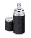 Creed Black With Silver Trim Leather Atomizer, 1.7 oz