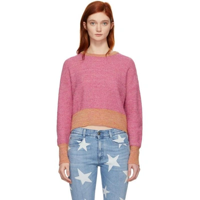 Simon Miller Pink Yates Crewneck Sweater In 81741 Helic