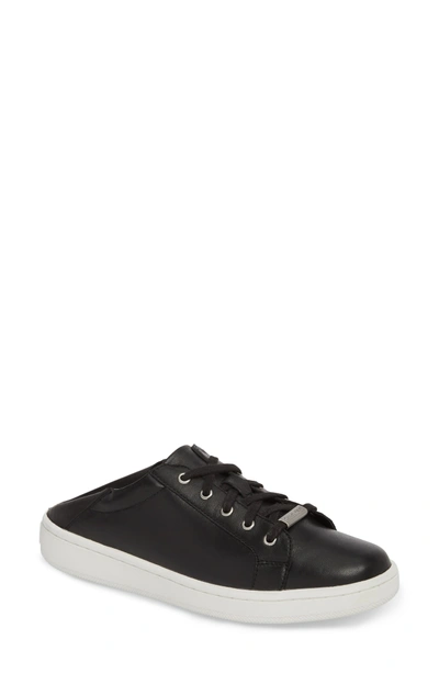 Calvin Klein Danica Convertible Sneaker In Black/ Black Leather