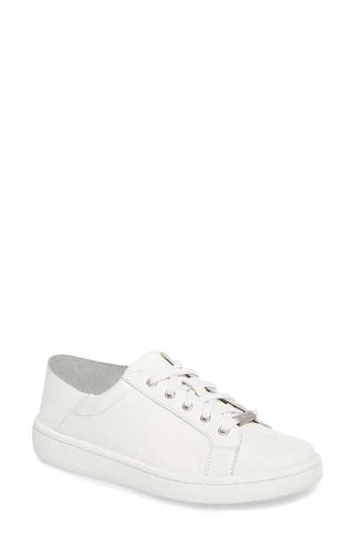 Calvin Klein Danica Convertible Sneaker In White/ White Leather