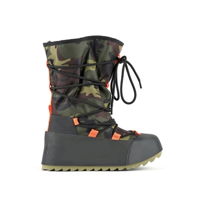 United Nude Polar Calf Boot In Green