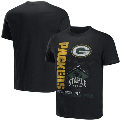 Staple Nfl X  Black Green Bay Packers World Renowned T-shirt