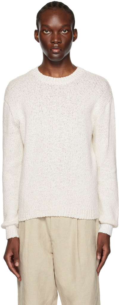 Apc White Gaston Sweater