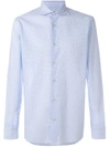 Borriello Napoli Borriello Micro Print Shirt - White