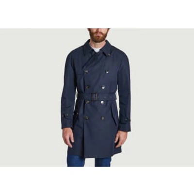 L'impermeabile Tony New Gab Trench Coat In Blue