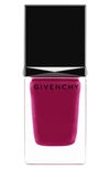 Givenchy Nail Lacquer, Le Vernis Collection In 6 Framboise Velours