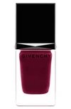 Givenchy Nail Lacquer, Le Vernis Collection In 7 Pourpre Edgy