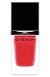 Givenchy Nail Lacquer, Le Vernis Collection In 10 Mandarine Bolero