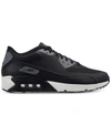 Nike Men's Air Max 90 Ultra 2.0 Se Casual Sneakers From Finish Line In Black/black-dk Grey-sail