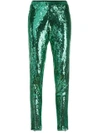 Laneus Embellished Sequin Trousers