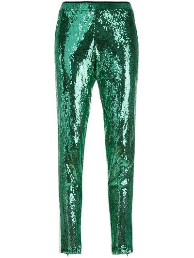 Laneus Embellished Sequin Trousers
