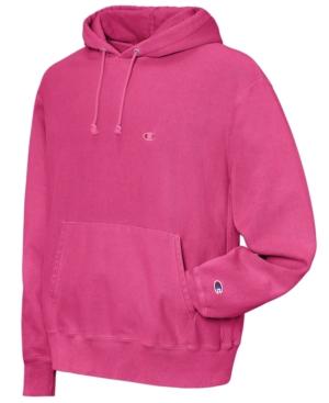 pink champion mens hoodie