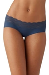 B.tempt'd By Wacoal B.bare Hipster Panties In Crown Blue