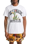 Billionaire Boys Club Desert Logo Cotton Graphic T-shirt In White