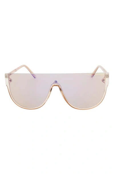 True Religion Brand Jeans 53mm Shield Sunglasses In Pink  display picture 3