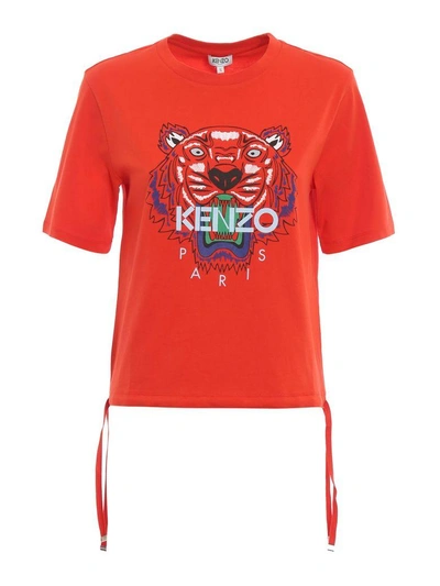 Kenzo T-shirt In Medium Red