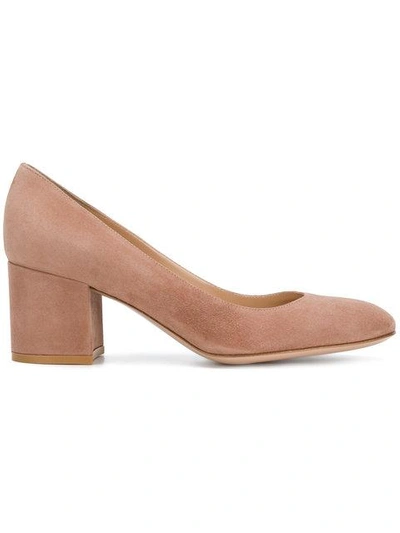 Gianvito Rossi Linda Pumps In Neutrals