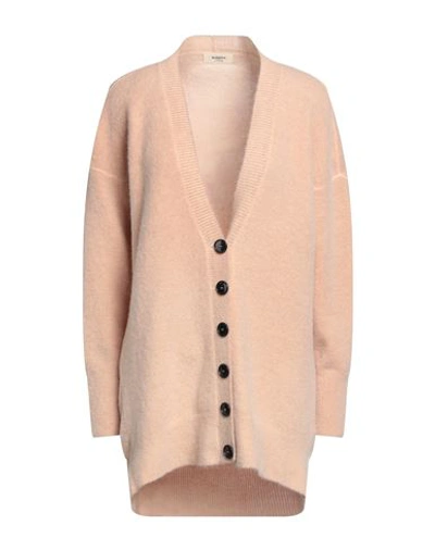 Barena Venezia Barena Woman Cardigan Beige Size L Alpaca Wool, Polyamide, Wool, Elastane In Pink
