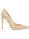 Gianvito Rossi Nude & Neutrals In Black