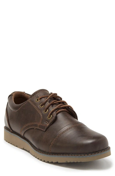 Eastland Ike Cap Toe Derby In Brown