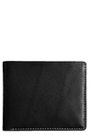 Boconi Leather Bifold Wallet In Black