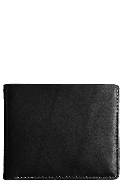 Boconi Leather Bifold Wallet In Black