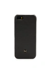 Valentino Garavani Leather Iphone Case- 5/5s In Al Campion