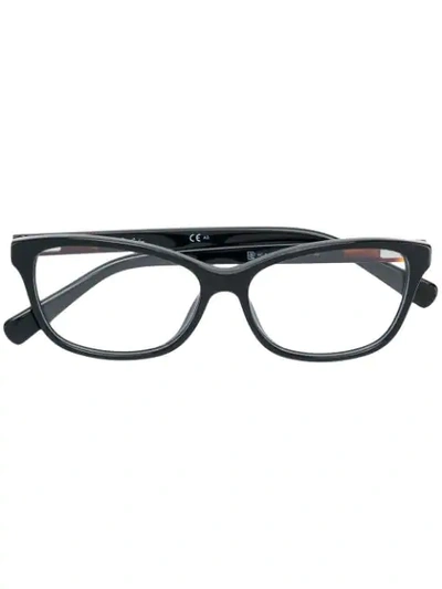 Pierre Cardin Eyewear Square-frame Glasses In Black