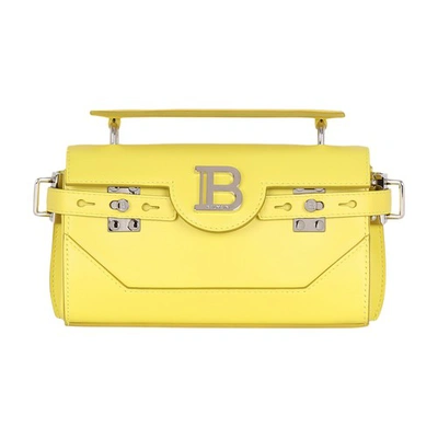 Balmain B-buzz 19 单肩包 In Yellow