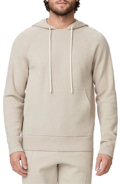 Paige Donaldson Drawstring-hood Knitted Hoody In Dried Stone