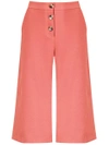 Olympiah Andes Pantacourt Trousers In Pink