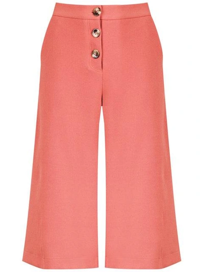 Olympiah Andes Pantacourt Trousers In Pink