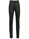 Lilly Sarti Leather Skinny Trousers